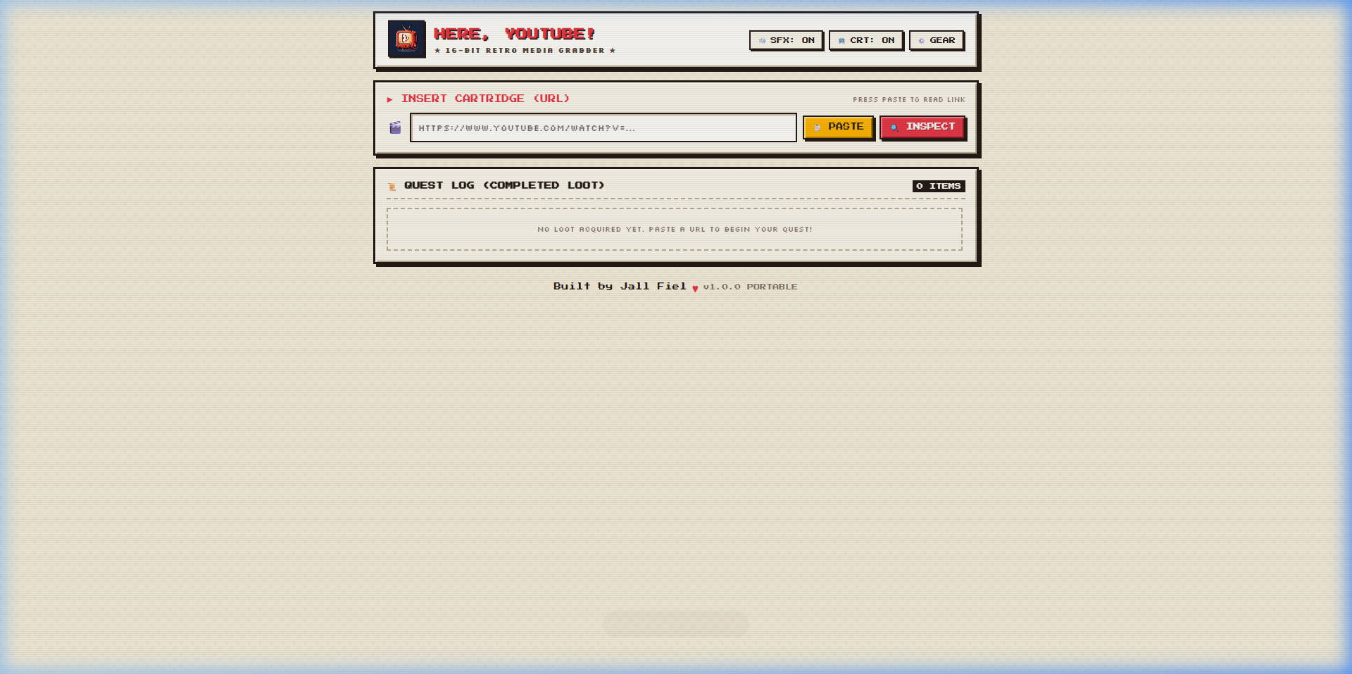 Here, YouTube! Screenshot
